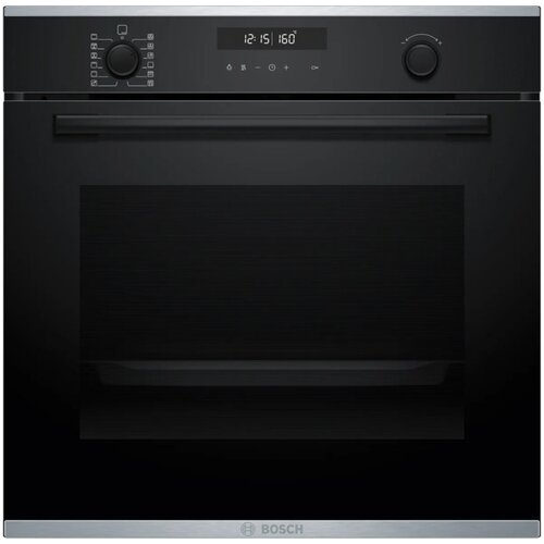 Bosch pećnica Serie 6| CRNA, A, PIROLIZA, AutoPilot 30, Air Fry, 71L, 10 Programa, ES Slike