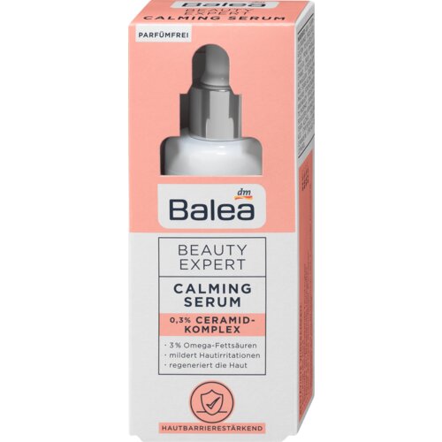 Balea BEAUTY EXPERT umirujući serum za lice - 0,3% ceramid kompleksa i 3% omega masne kiseline 30 ml Cene