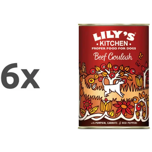 Lily's Kitchen goulash adult - govedina - 400 g 6 x 400 g