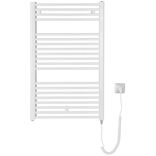 Aqualine električni radijator za kupatilo direct-e 400W 96x60 cm, bela Cene