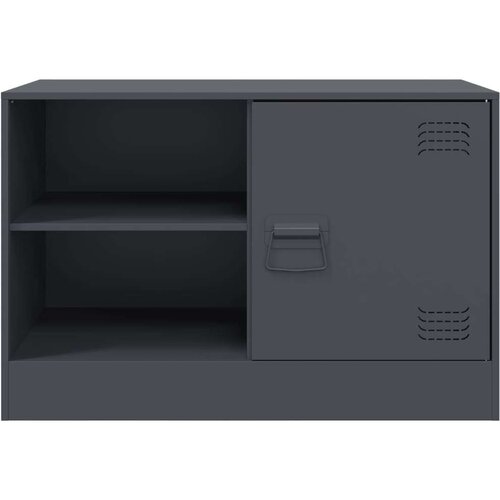 vidaXL TV omarica antracitna 67x39x44 cm jeklo Cene