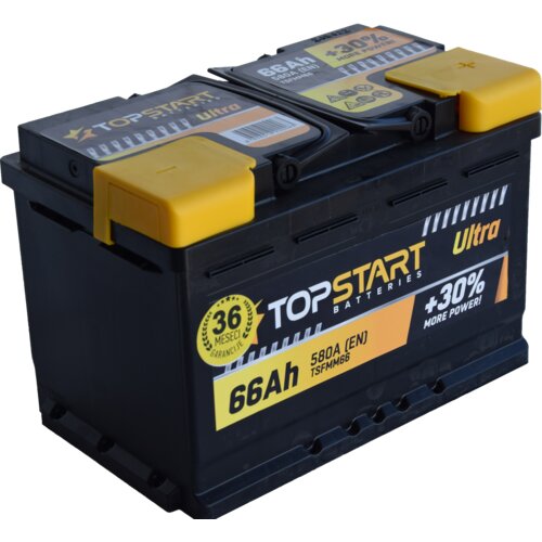 TOP START akumulator 12V 66Ah 580A/En Slike