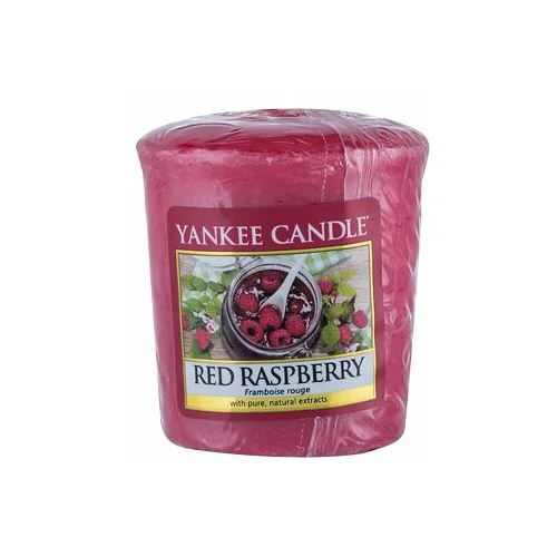 Yankee Candle red Raspberry dišeča svečka 49 g unisex
