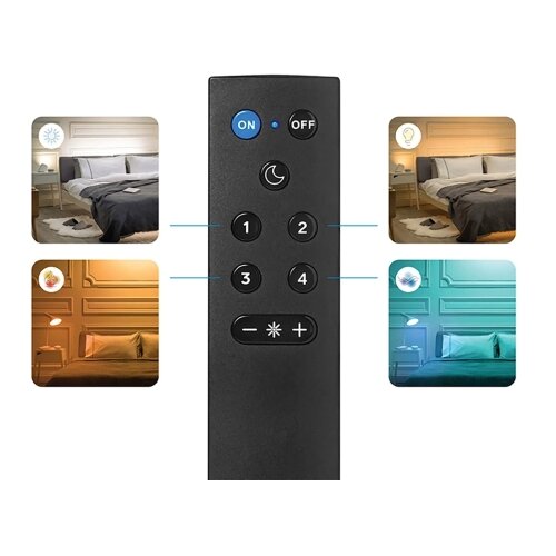  Set od 2 prigu&amp;scaron;ive LED RGBW sijalice A60 E27/9W/230V 2200-6500K Wi-Fi + daljinski upravljač - WiZ Slike