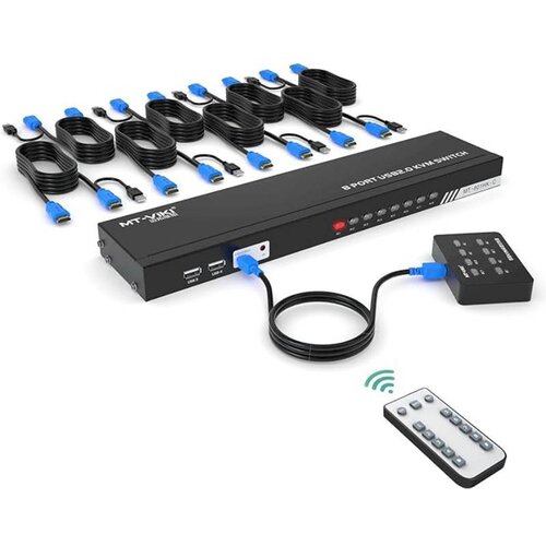 MT-Viki HDMI KVM Switch 8-port Slike