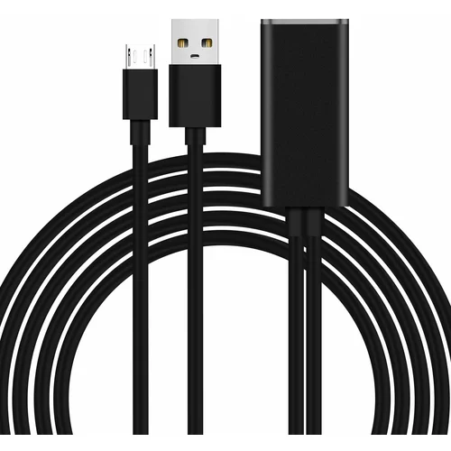 AVIZAR Omrežni adapter Micro-USB v RJ45 Ethernet za Chromecast, Google Home, Amazon Fire Stick, (21123590)