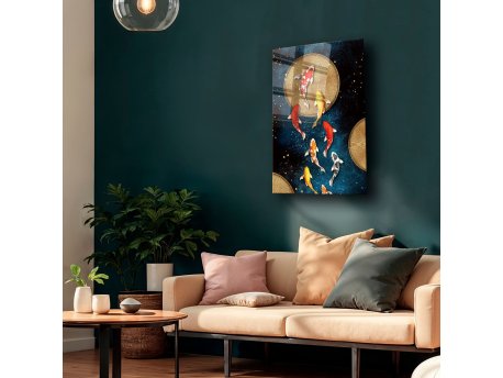 Wallxpert Dekorativno farbanje kaljenog stakla Camtbl 029 70 x 100 Slike