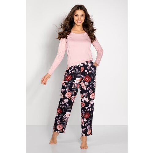 Momenti Per Me Chance Pink-Navy Pajamas Slike