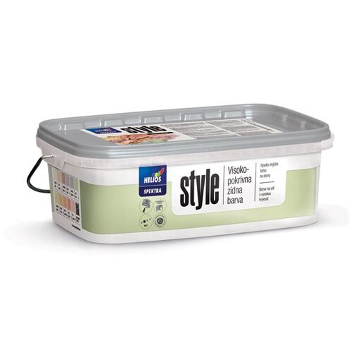 Helios Spektra PRIPRAVLJENA BARVA STYLE 06 PURE LIME 2.5 L Slike