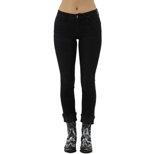 Liu Jo Jeans straight UF4006D4615 Črna Cene