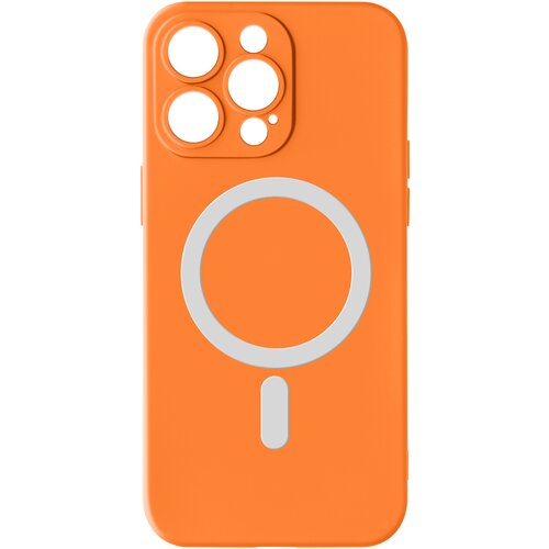 AVIZAR Ovitek MagSafe za iPhone 15 Pro Max, Soft Touch, Fast Mag Cover Series - oranžen, (21136543) Slike