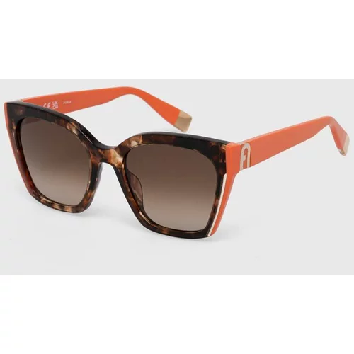 Furla Sunčane naočale za žene, boja: narančasta, SFU708_5402AD