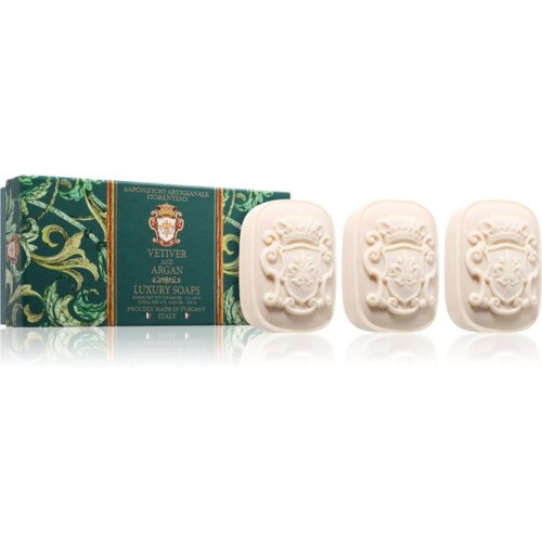 Saponificio Artigianale Fiorentino Vetiver and Argan Set set trdih mil Cene