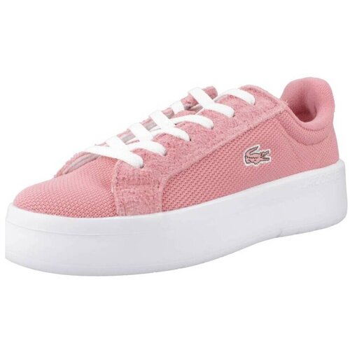 Lacoste Modne superge CARNABY PLATFORM LITE TEX Rožnata Slike