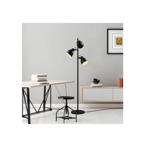 Opviq podna lampa 13785, 37 x 37 x 162 cm, 3 x E14, 250 cm kabl, crna Slike