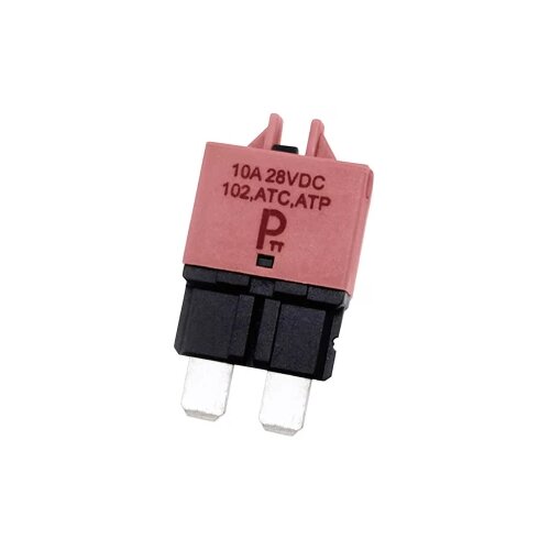  PARTS PTT Circuit Breaker Standard, type 3, Manual Reset, 10A C001-102-0093 automatski osigurač 10 A crvena 1 St. Cene