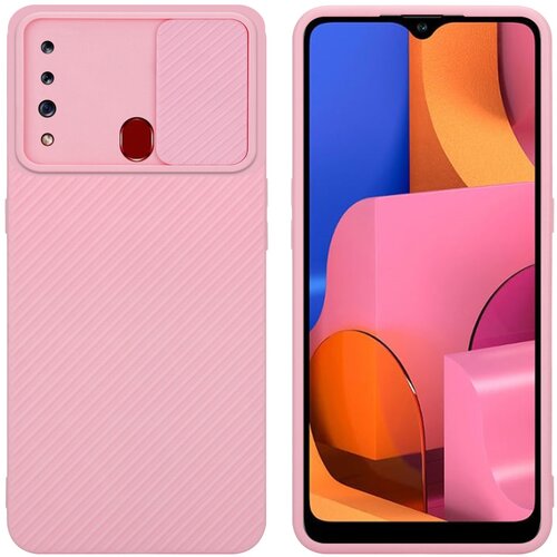 Cadorabo Ohi&scaron;je, združljiv s Samsungom v Bonbon Pink - Za&scaron;čitni pokrov, narejen iz fleksibilnega silikona TPU in z za&scaron;čito pred kamero, (20593450) Cene