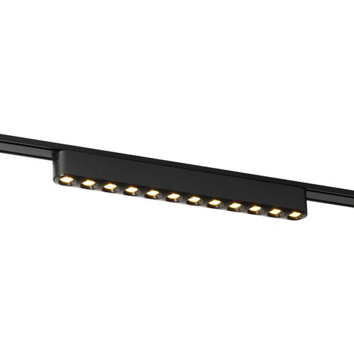 QAZQA Moderna črna stropna svetilka za tirni sistem 1-fazni 12W 3000K - Magnetic Puntua Cene