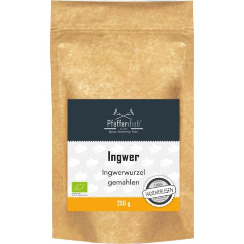 BIO ingver v prahu, mleti - 250 g Slike
