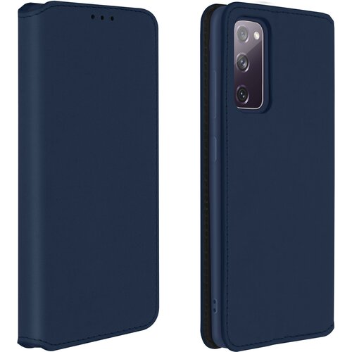 AVIZAR Ovitek za Samsung Galaxy S20 FE, držalo za kartice in stojalo za video, magnetni preklop - moder, (20626376) Cene