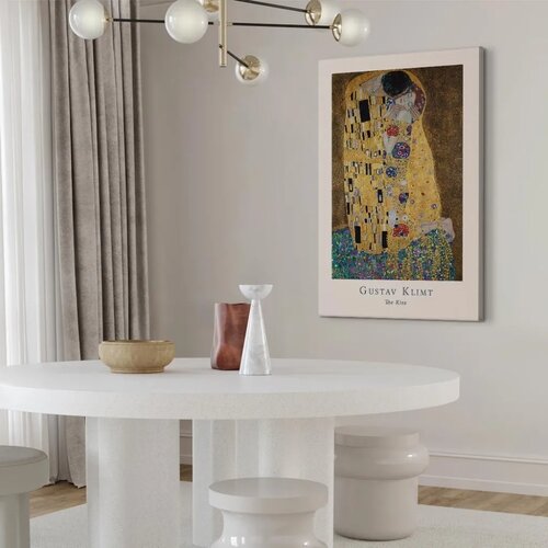  Slika - Gustav Klimt - The Kiss (1 Part) Vertical 20x30 Premium Print Slike