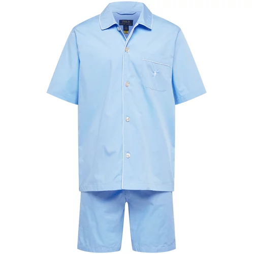 Polo Ralph Lauren Kratka pidžama pastelno plava