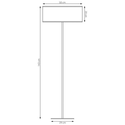  podna lampa karbon 1xE27/15W/230V crna/siva Slike