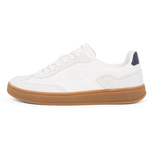 Tommy Hilfiger Nizke superge 'HERITAGE' svetlo siva / bela Cene