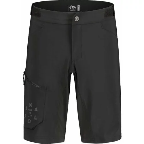Maloja MASARE Muške biciklističke kratke hlače, crna, veličina