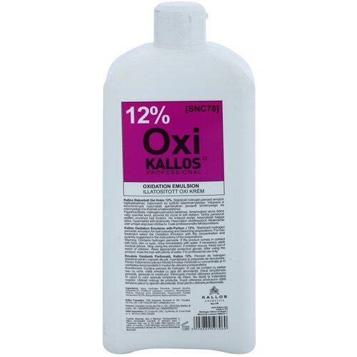 Kallos Oxi kremasti peroksid 12% za profesionalno uporabo 1000 ml Cene