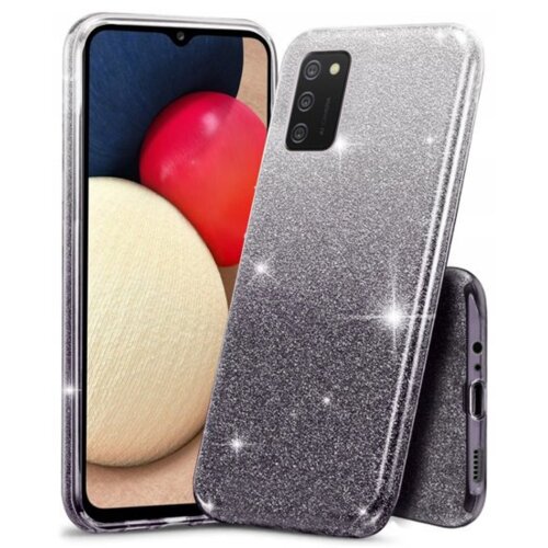 Onasi silikonski ovitek z ble&scaron;čicami bling 2v1 za samsung galaxy A54 - srebrno siv Cene