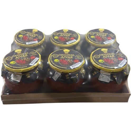 Oki Doki Ajvar original ljuti, 6 komada, 550 g Cene