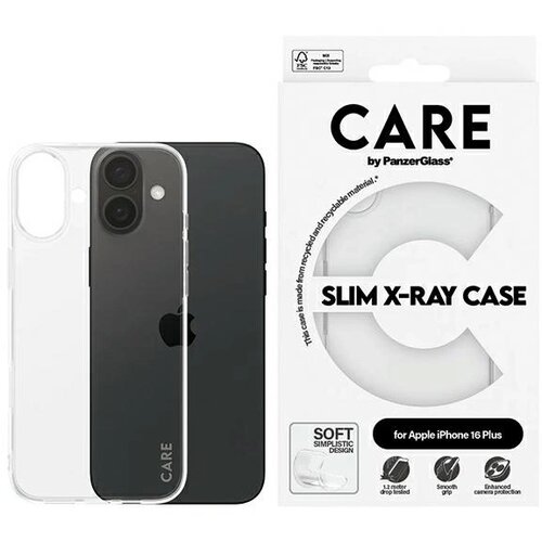 PanzerGlass CASE CARE X-RAY SOFT BASIC CASE MAGSAFE ZA IPHONE 16 PLUS, (21897746) Cene