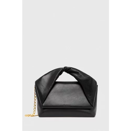 JW Anderson Kožna torba Large Twister Bag boja: crna, HB0538.LA0246