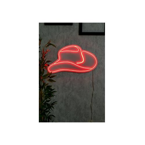 WALLXPERT dekorativna plastična led rasveta cowboy hat red Cene