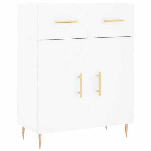 Maison Chic Komoda - Predalnik bela 69,5x34x90 cm inženirski les, (21716495) Cene