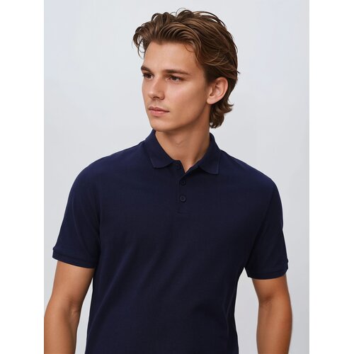Reserved Regular fit polo-majica - mornarsko plava Cijene