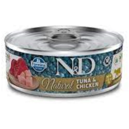 Farmina N&D konzerve za mačke Natural - Tuna&Chicken 70g Cene
