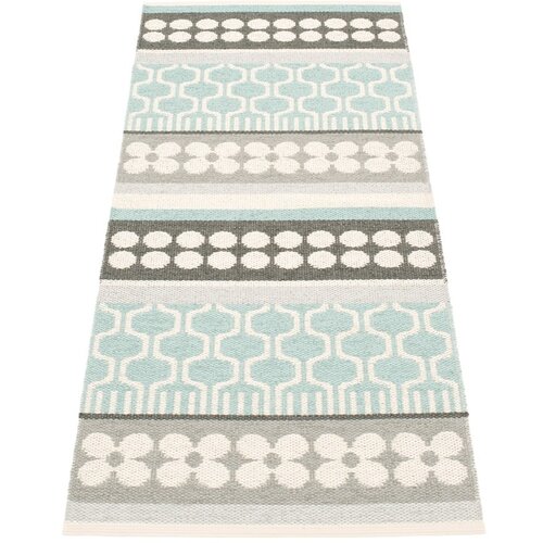 Pappelina Siva/tirkizna unutarnja i vanjska staza 70x180 cm Asta Pale Turquoise &amp;ndash; Slike