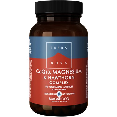 TERRA NOVA CoQ10, magnezijum i glog kompleks, 50 cps Slike