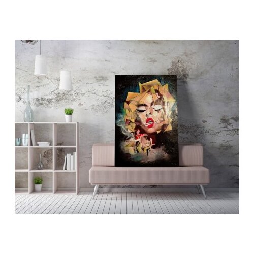 Wallity WY322 (50 x 70) multicolor decorative canvas painting Cene