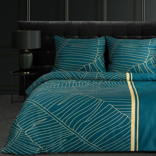 Eurofirany Unisex's Bed Linen 392318 Navy Blue Slike