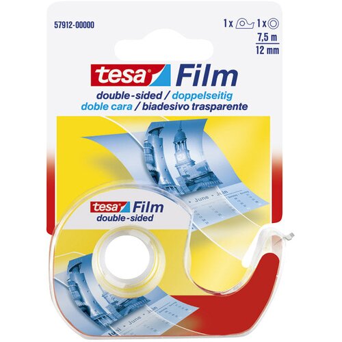  STALAK S TRAKOM LJEPLJIVOM OBOSTRANOM 12MM/7,5M TESA 57912 BLISTER Slike