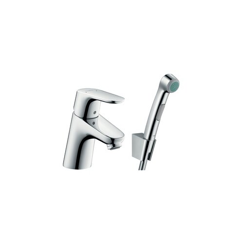 Hansgrohe Focus 70 Chrome baterija (slavina) za umivaonik sa higijenskim tuš setom 31926000 Cene