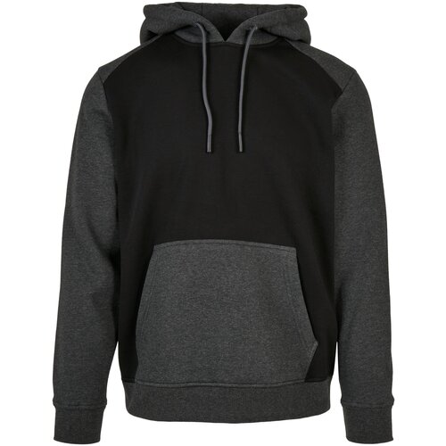 Urban Classics 2-Tone Raglan Crew Black/Charcoal Slike