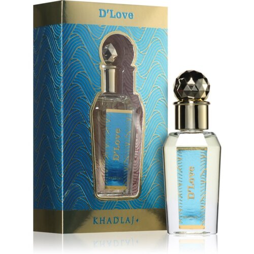 Khadlaj D&amp;#039;Love parfumirano olje uniseks 15 ml Slike