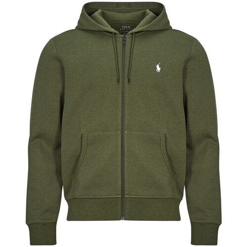 Polo Ralph Lauren SWEATSHIRT ZIPPE EN DOUBLE KNIT TECH Kaki Slike