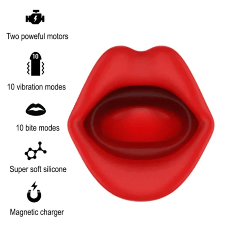 Mia. SIENA TRIPLE PLEASURE VIBRATING + BITING