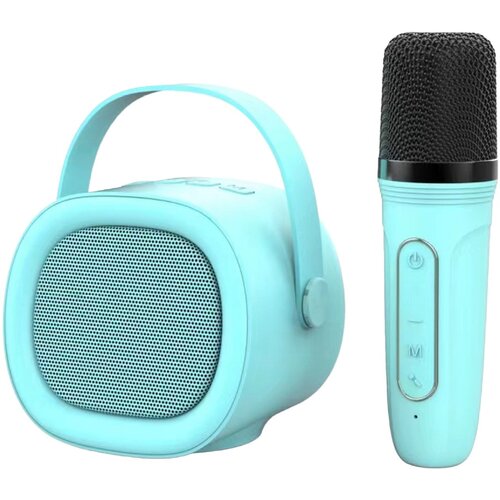 INF Prenosni Karaoke Bluetooth 5.3 Zvočnik z Brezžičnim Mikrofonom, HIFI Zvok Blue, (5000141440) Cene