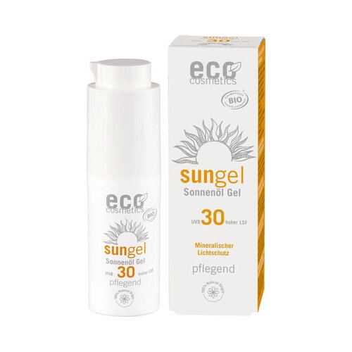 eco cosmetics olje za sončenje v obliki gela za obraz 30 Cene